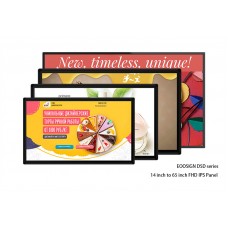 Digital advertising display and large digital picture frames available from 14" to 55"