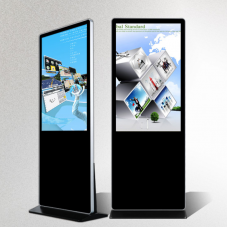 Free standing self-service digital poster with optional WIFI Touch Android or Windows 32" - 98"